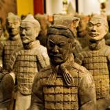Terracotta army figures