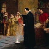 John Dee at court of queen Elizabeth